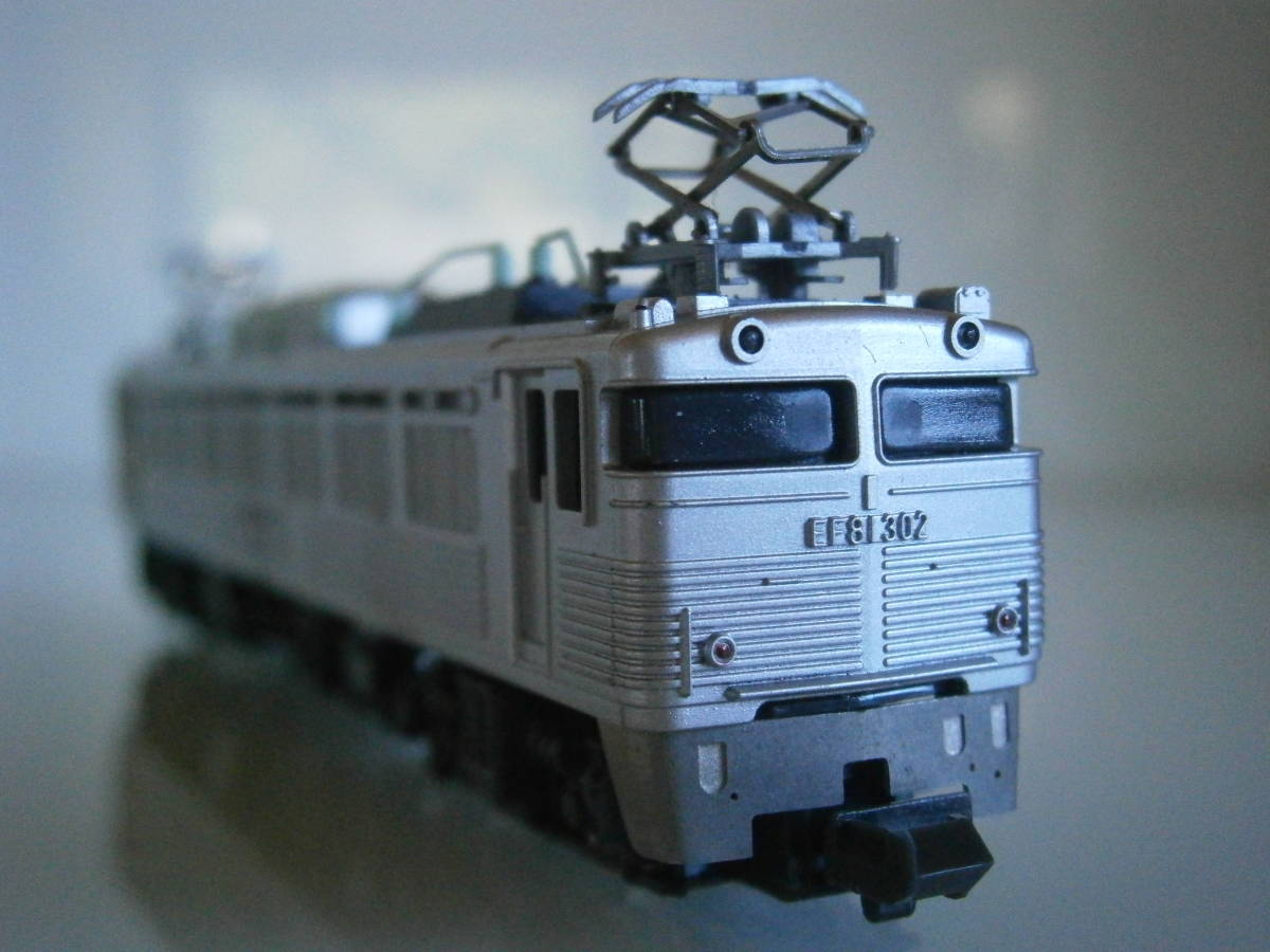 希少TOMIX EF81 2104国鉄電気機関車 ステンレスボディ⑲ 希少TOMIX EF81 2104国鉄電気機関車 ステンレスボディ⑲(JR