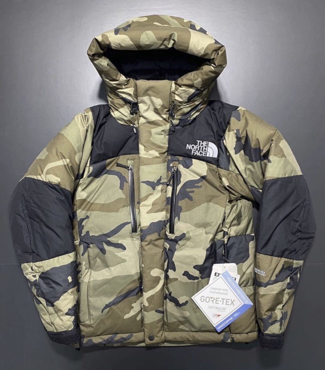 【XS】美品 THE NORTH FACE Novelty Baltro Light Jacket ザノースフェイス ノベルティー バルトロ ライト ジャケット 迷彩 (ND91951) AN8