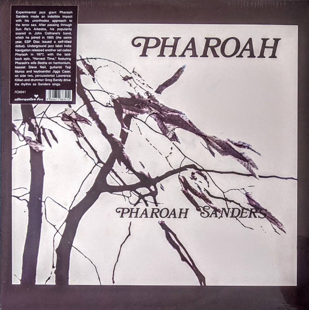 Pharoah Sanders ファラオ・サンダース - Pharoah 限定再発アナログ・レコード
