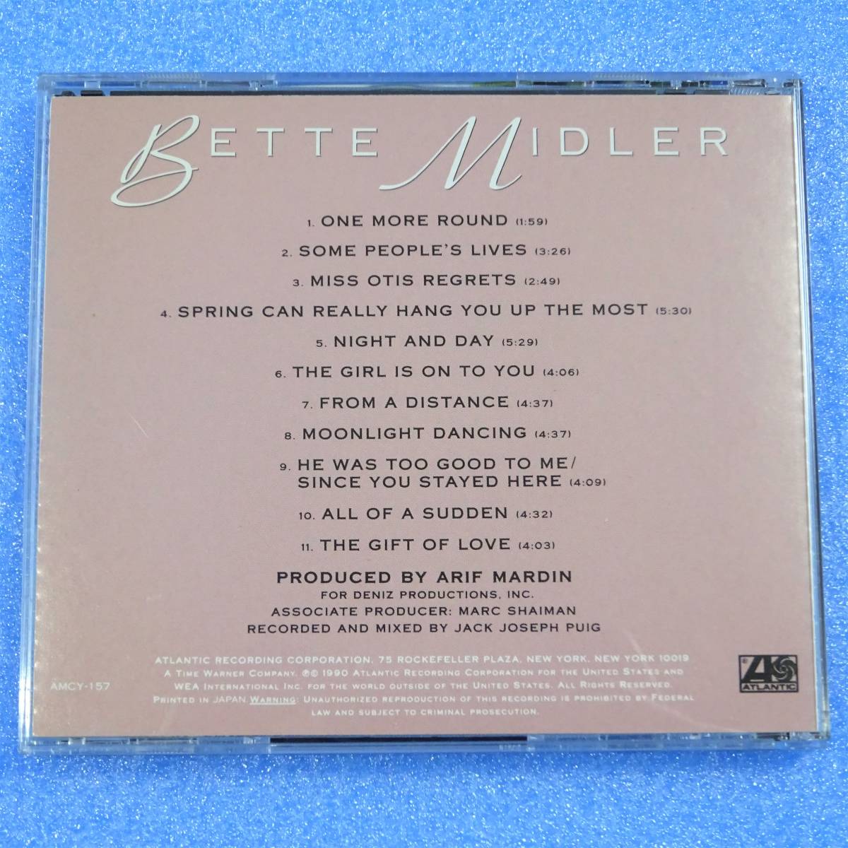 CD　ベット・ミドラー / サム・ピープルズ・ライヴス　BETTE MIDLER / SOME PEOPLE'S LIVES　1990年　国内盤　_画像3