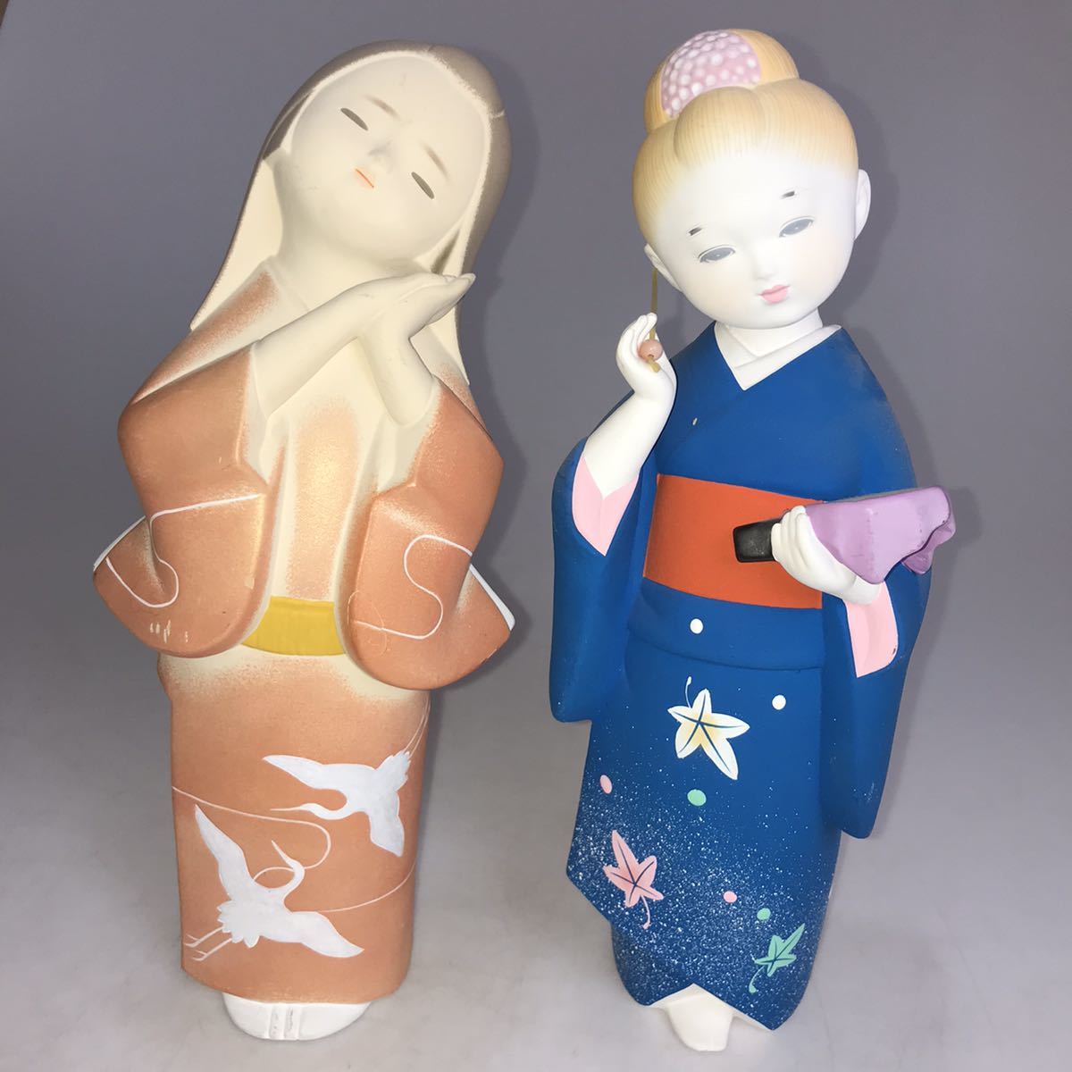 おまとめ 博多人形 京人形 12体 郷土玩具 土人形 昭和レトロ 日本人形 
