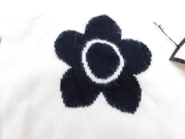 P44 Jun ko Koshino JUNKO KOSHINO new goods wool * Anne gola. knitting sweater size 110