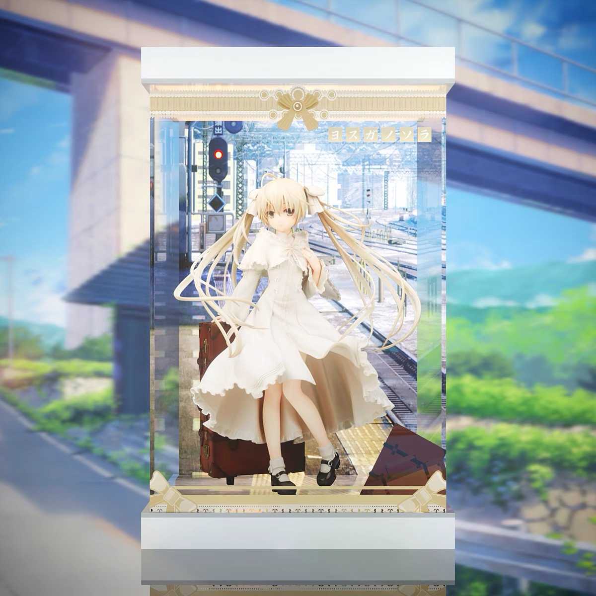 アルター 春日野穹 Ending Ver. 1/6 ヨスガノソラ ☆専用☆ フィギュアケース 展示ケース LED照明 アクリル コレクション ショーケース_画像1