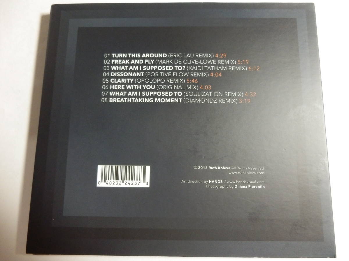 CD/ブルガリア:Soul.R&B.Singer:ルス.コレヴァ/Ruth Koleva - Rhythm Slave Remix Album/Freak And Fly:Ruth/Breathtaking Moment:Ruth_画像2