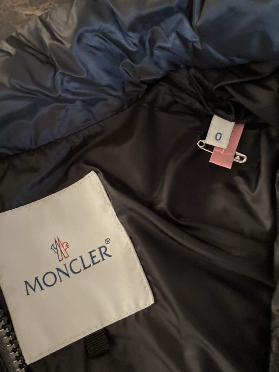 Moncler S モンクレール ダウンジャケット / Sacai / サカイ コラボ / お袖フリル / サイズ0 / 人気ライン☆ / ブラック_画像4