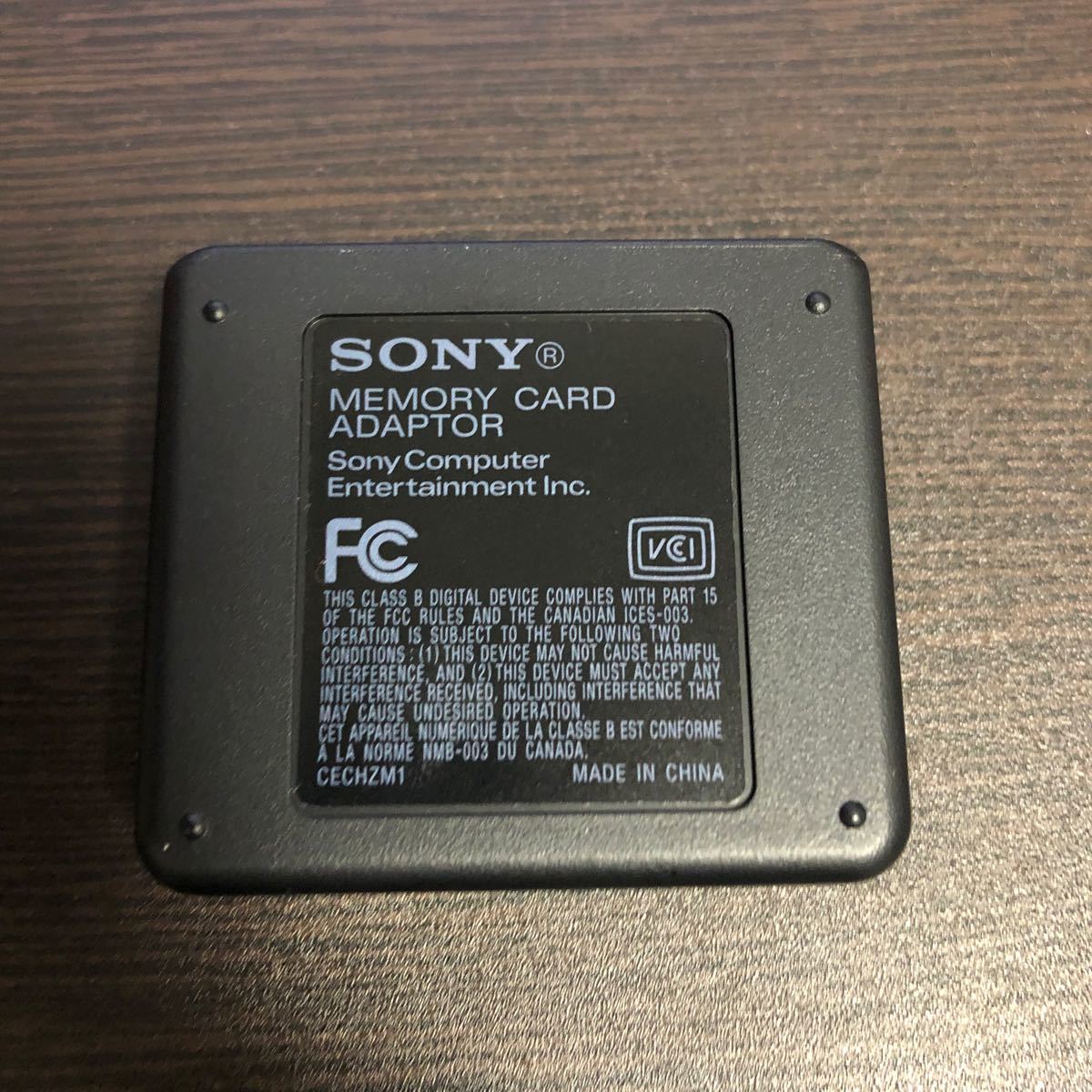 ソニー　PS2メモリーカードアダプター　sony memorycard adaptor