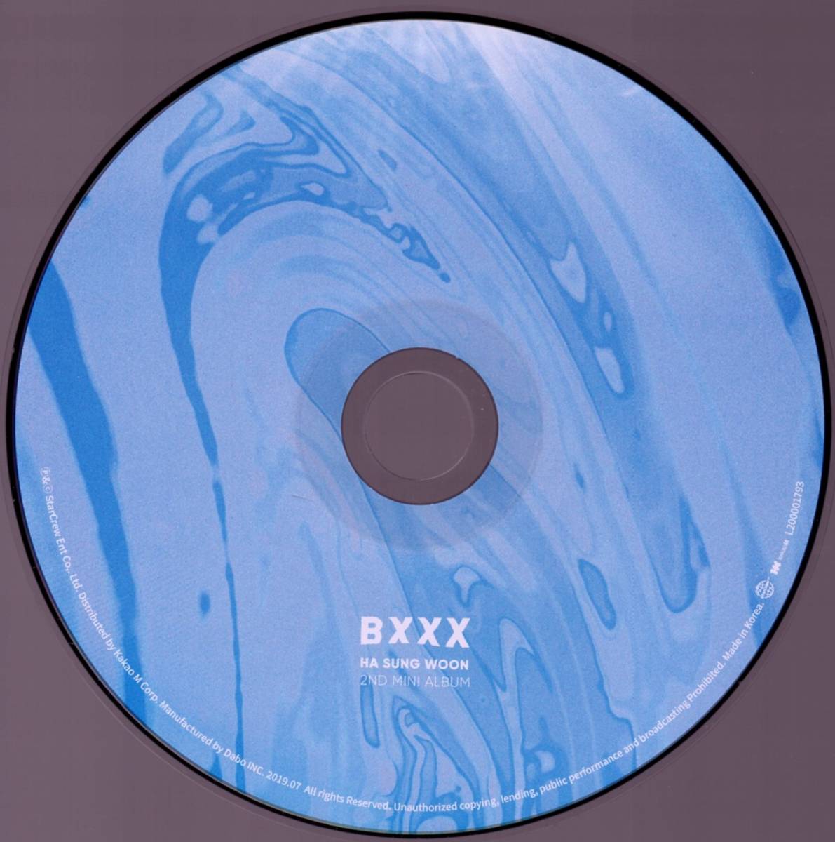 【韓流CD】HA SUNG WOON - BXXX (2ND MINI ALBUM)_画像4