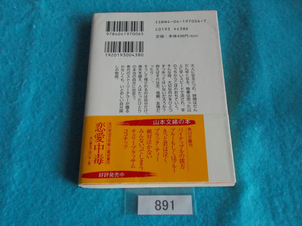 文庫本／山本文緒／みんないってしまう／やまもとふみお／管891_画像2