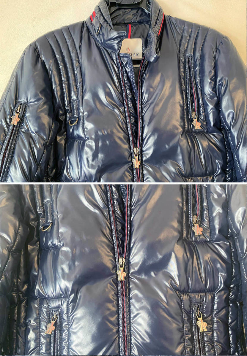 モンクレール(Moncler)正規 2007年秋冬モデル ネイビー モネステ モンクレール(Moncler)正規 2007年秋冬モデル ネイビー モネステ