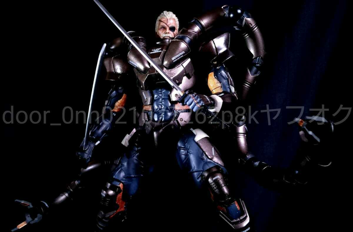 KONAMI MGS2 METAL GEAR SOLID SOLIDUS SNAKE ACTION FIGURE メタルギアソリッド ソリダス スネーク アクションフィギュア_画像8