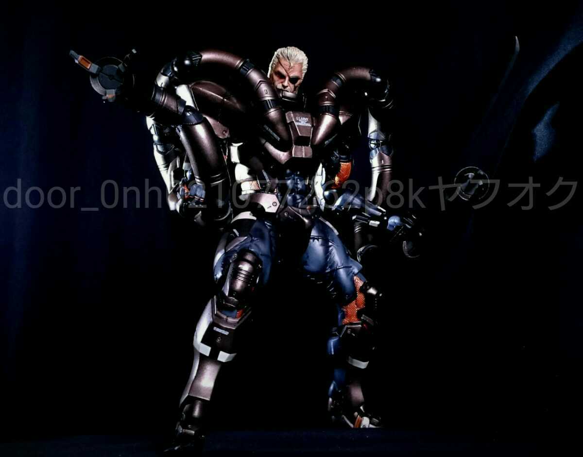 KONAMI MGS2 METAL GEAR SOLID SOLIDUS SNAKE ACTION FIGURE メタルギアソリッド ソリダス スネーク アクションフィギュア_画像1