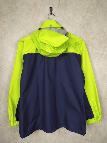  low Alpine Gore-Tex mountain parka * lady's S size / yellow / navy / yellow color / navy blue / waterproof jacket / mountain climbing / trekking 