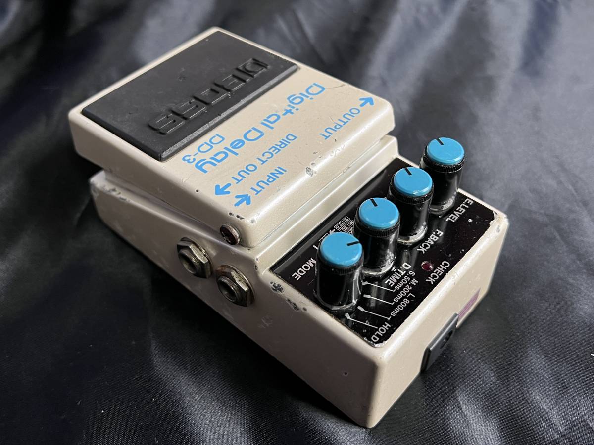 BOSS DD-3 デジタルディレイ 1987年製? BOSS DD-3 Digital Delay 1987年製 MADE IN JAPAN 日本製 国産