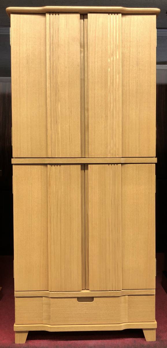 佛壇屋】新品 家具調仏壇1200ワイド 台付 タモ材 ライト色 在庫 佛壇屋】新品 家具調仏壇1200ワイド 台付 タモ材 ライト色 在庫