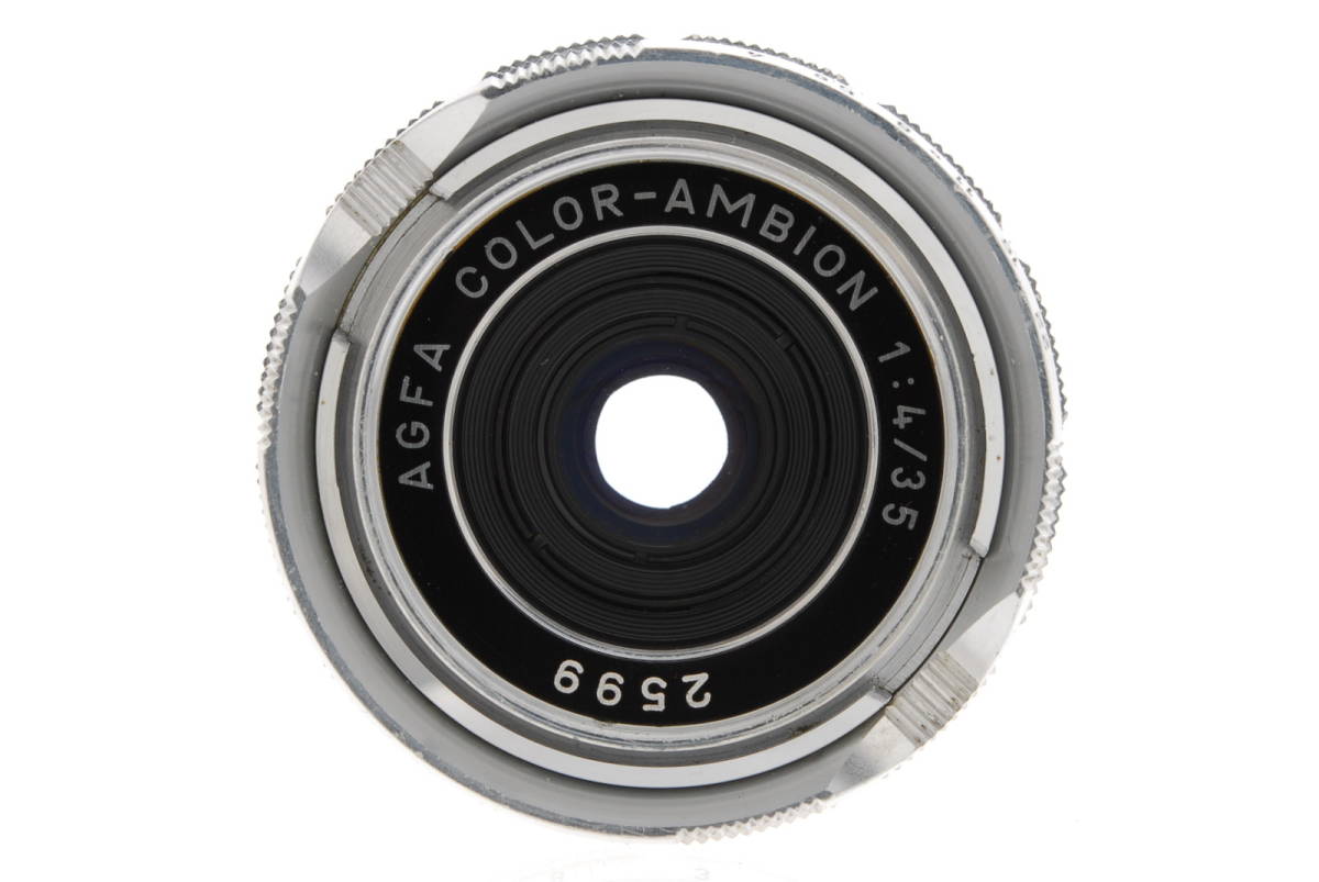 【レア・珍品】AGFA COLOR-AMBION 35mm f4.0 アグファ カラーアンビオン 動作も写りもOKです。概ねキレイです。ケース付きです。_画像10