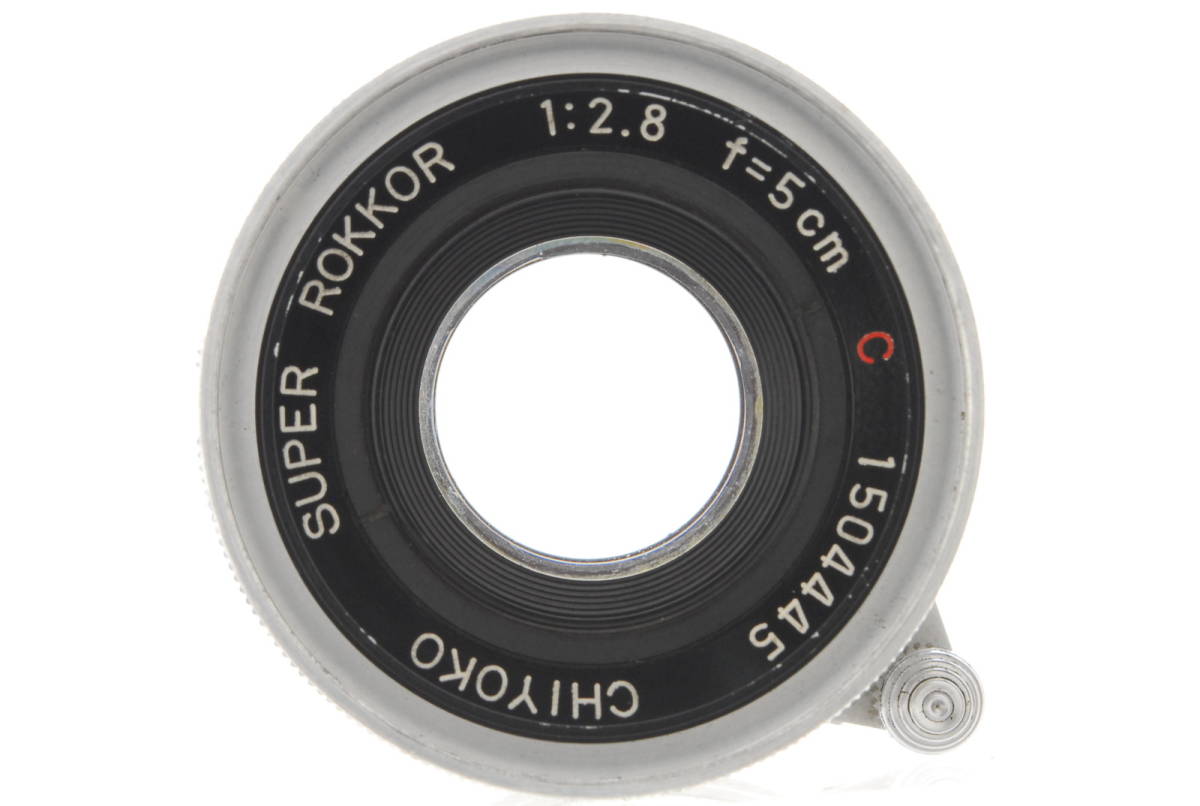 MINOLTA CHIYOKO SUPER ROKKOR 5cm f2.8 C 50mm Lマウント 動作も写りもOKです。概ねキレイです。小訳あり_画像10