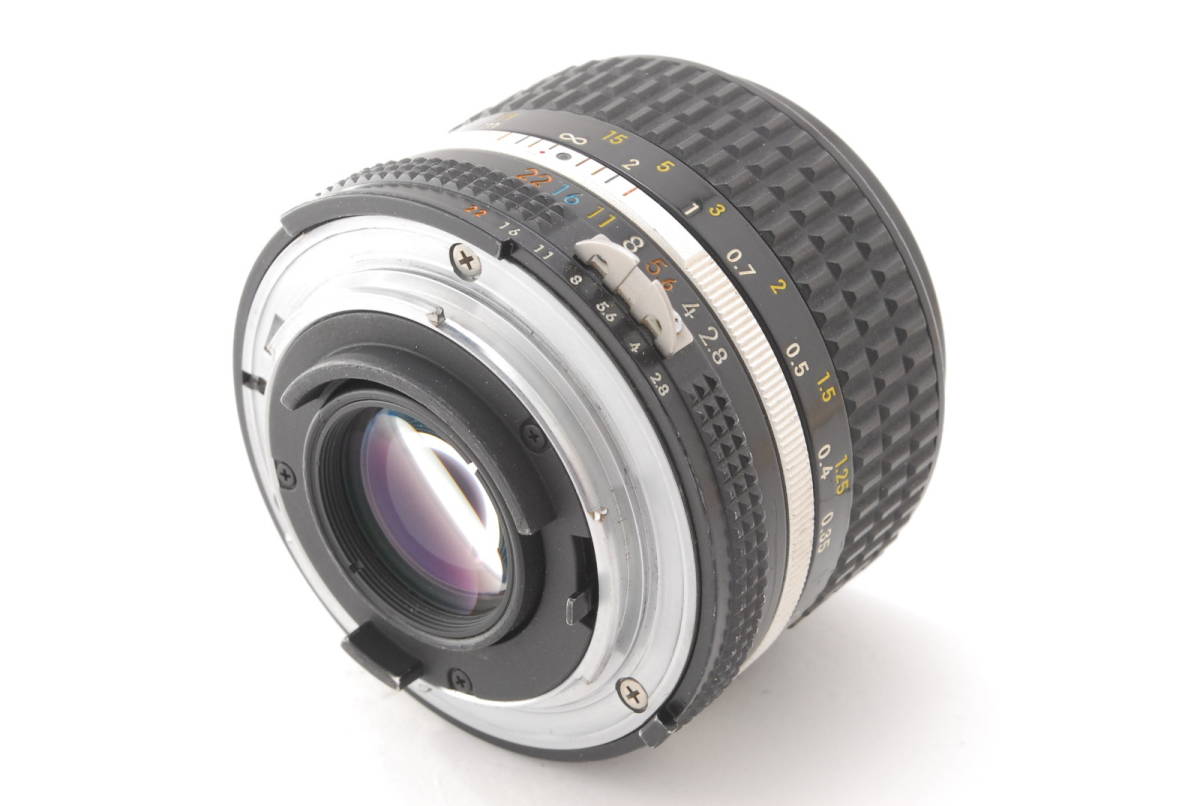 Nikon Ai NIKKOR 35mm f2.8S (Ai-S F2.8) 動作も写りもOKです。概ねキレイです。前後キャップ付きです。_画像5