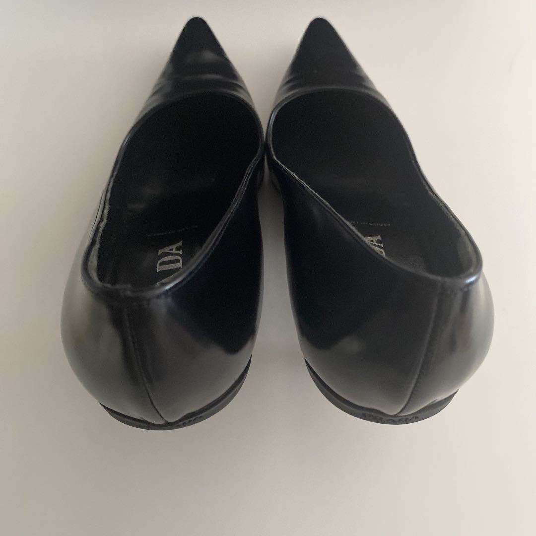 1度だけ着用 PRADA プラダ エナメル パンプス 約25㎝(38.5) | www