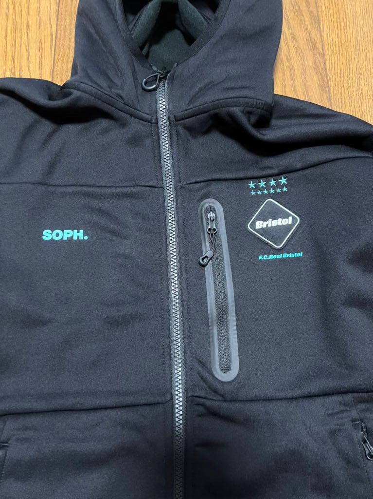 新品 セットアップ F.C.Real Bristol POLARTEC POWER STRETCH ZIP UP