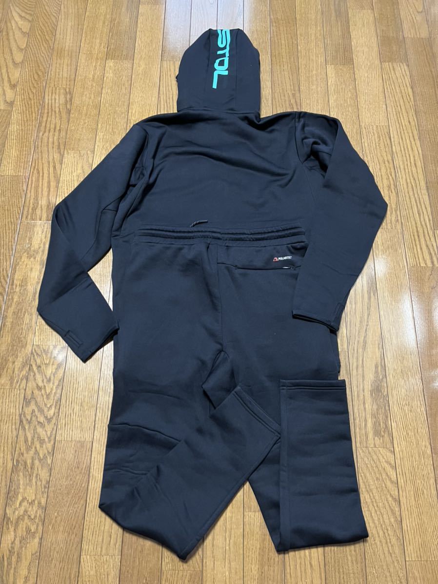 新品 セットアップ F.C.Real Bristol POLARTEC POWER STRETCH ZIP UP