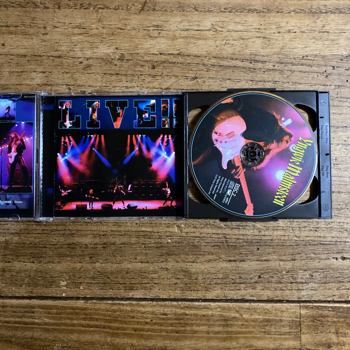 CD Yngwie Malmsteen LIVE  イングウェイマルムスティーン