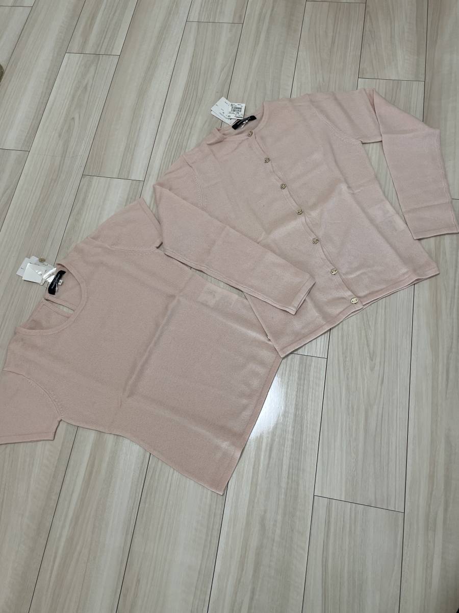 Drawer ドゥロワー カシミアアンサンブル ツインニット ebure