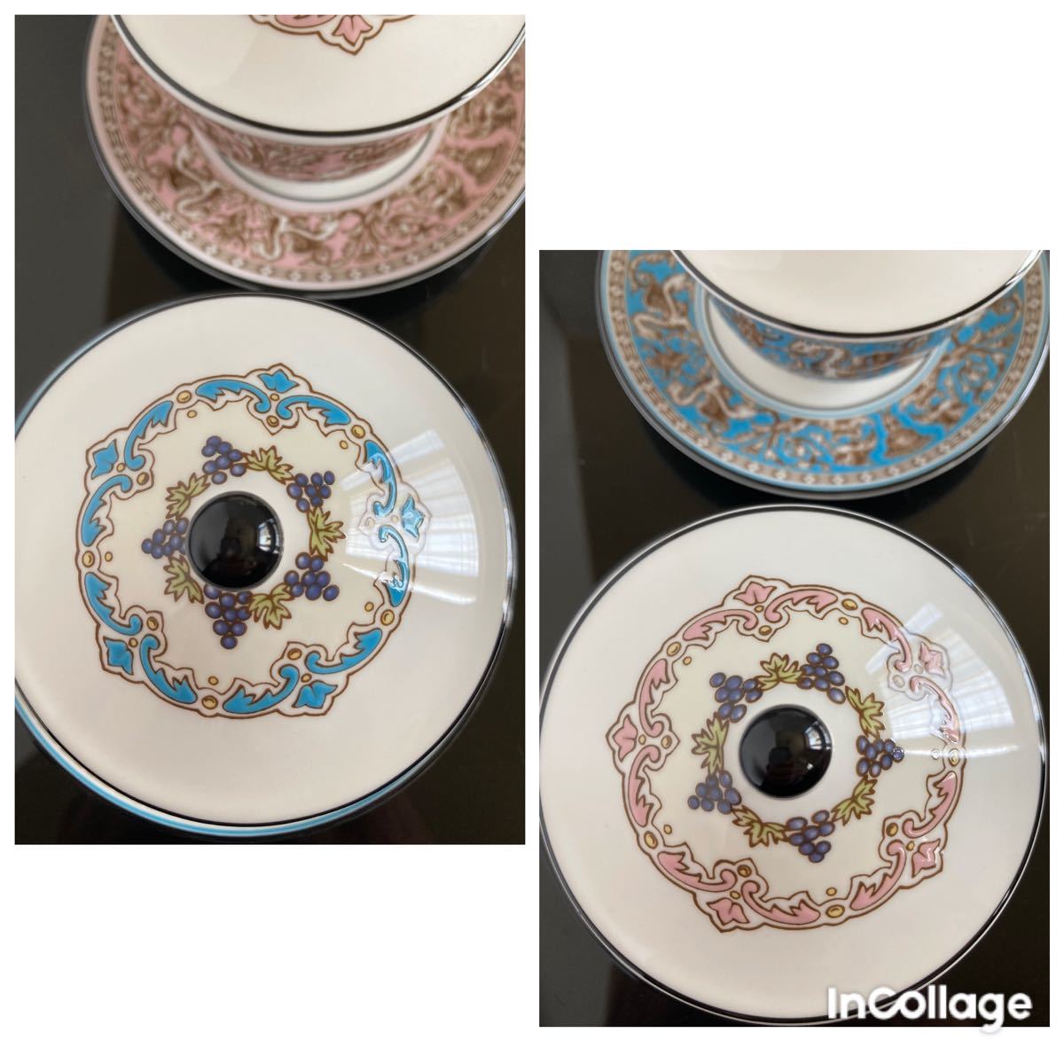 新品 ウェッジウッド フロレンティーンターコイズ ピンク 新品 ウェッジウッド フロレンティーンターコイズ ピンク