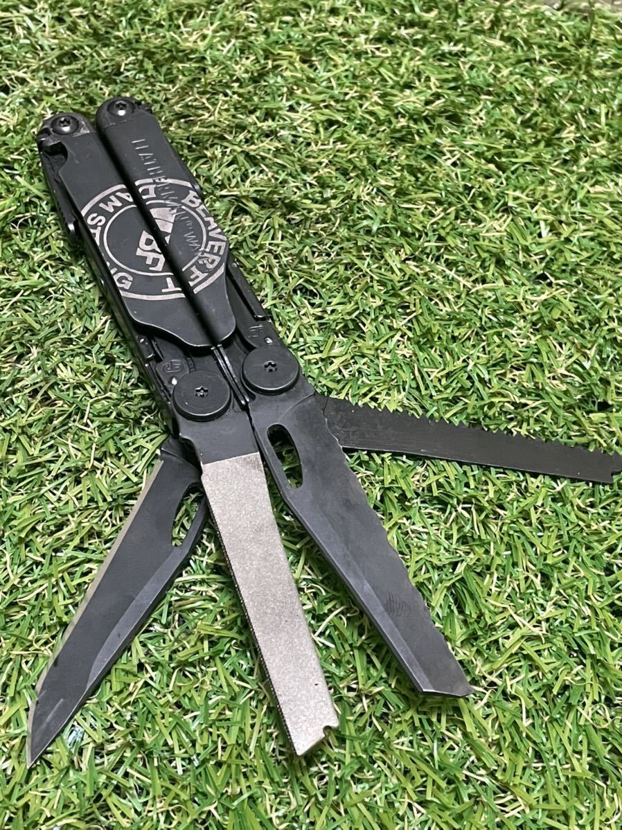 LEATHERMAN WAVE+ Black #002 専用ナイロン製シース付　レザーマン マルチツール　マルチプライヤー