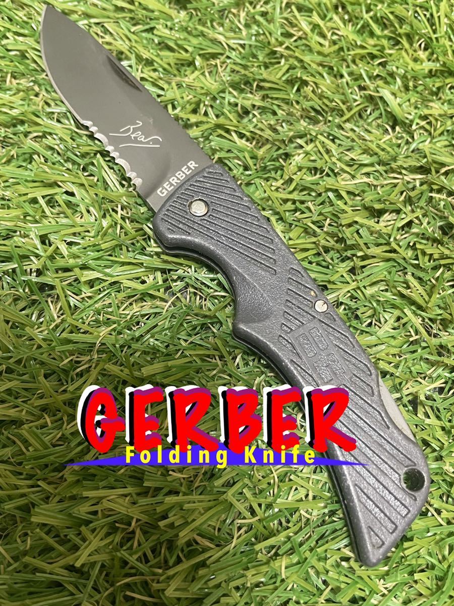 GERBER #912 Bear Grylls ガーバー フォールディングナイフ 折りたたみナイフ