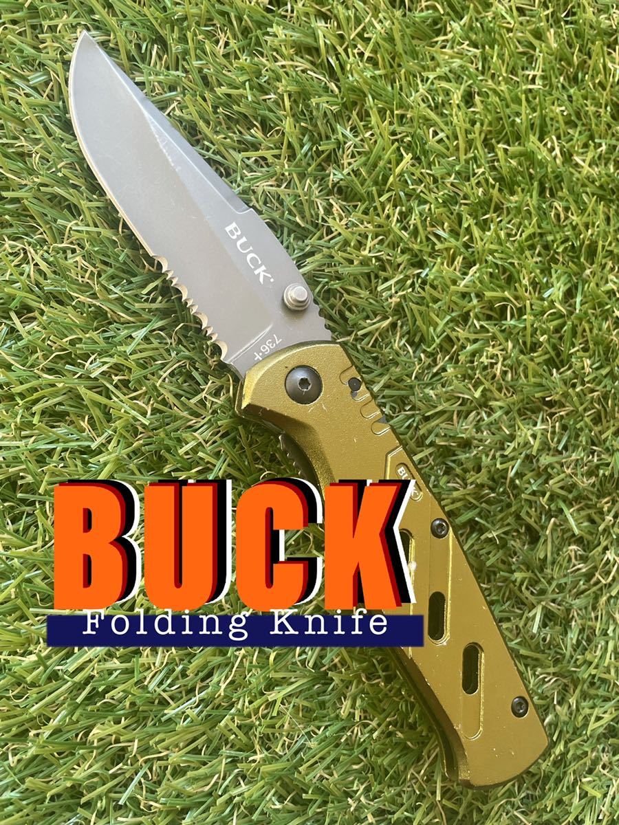 BUCK Knife #004 Folding Knife バックナイフ　フォールディングナイフ 折りたたみナイフ