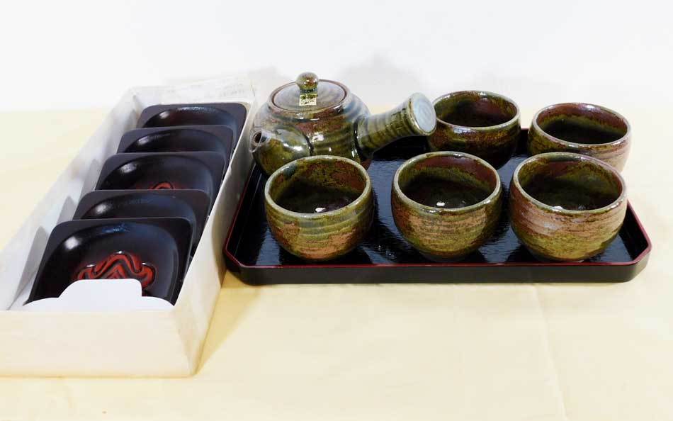 R0043 Mino . tea utensils *a dog teacup sauce 