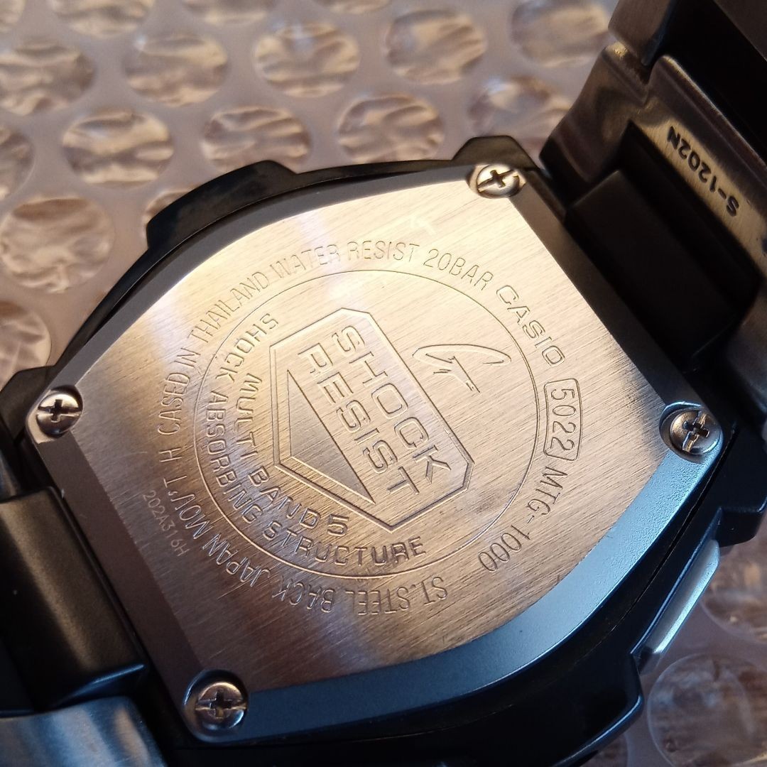 電波ソーラー】MT-G「MTG-1000」G-SHOCK CASIO マルチバンド5 電波ソーラー】MT-G「MTG-1000」G-SHOCK CASIO マルチバンド5