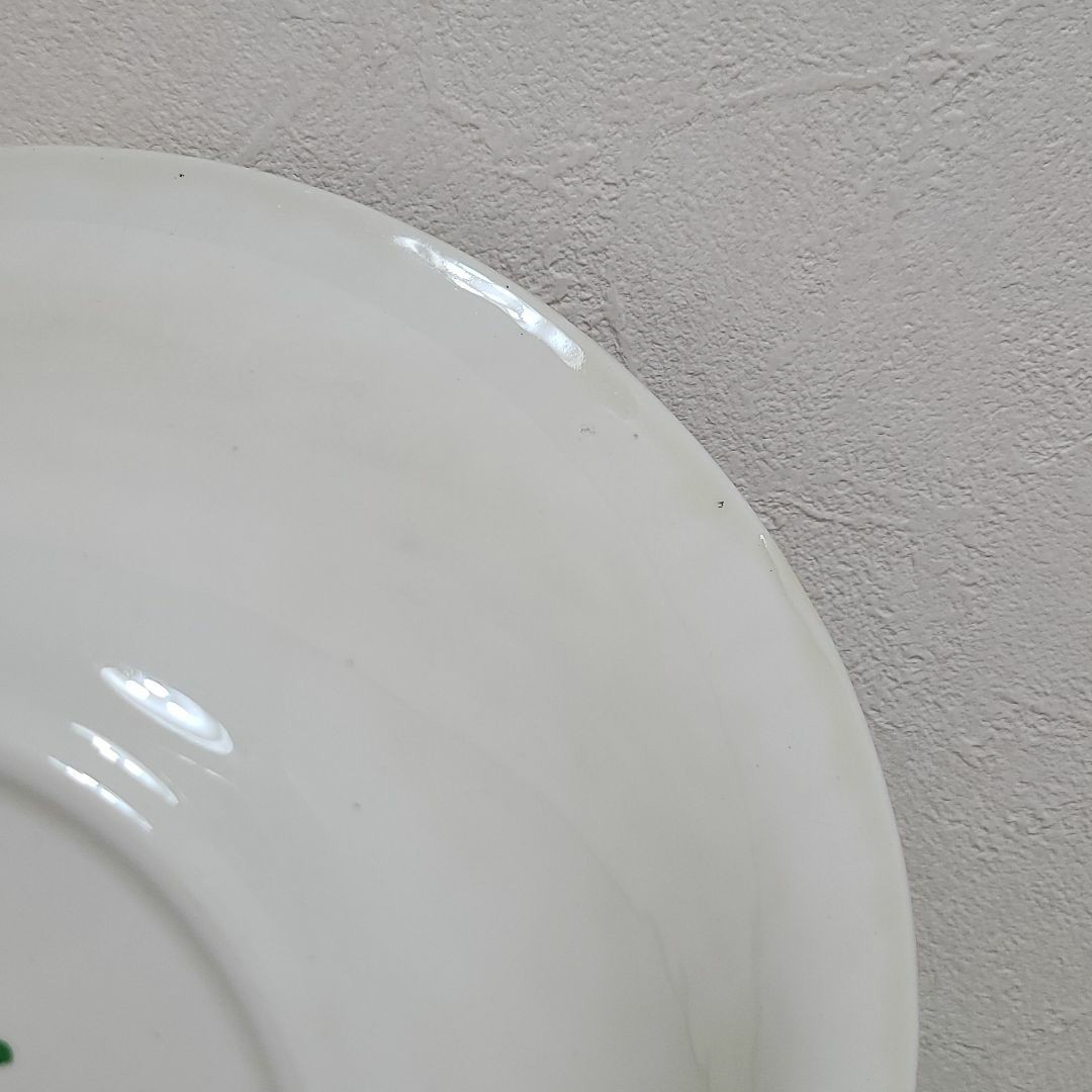 【SEAL限定商品】 英国 深めボウル皿 ware IVORY woods 1930年代 アンティーク 食器