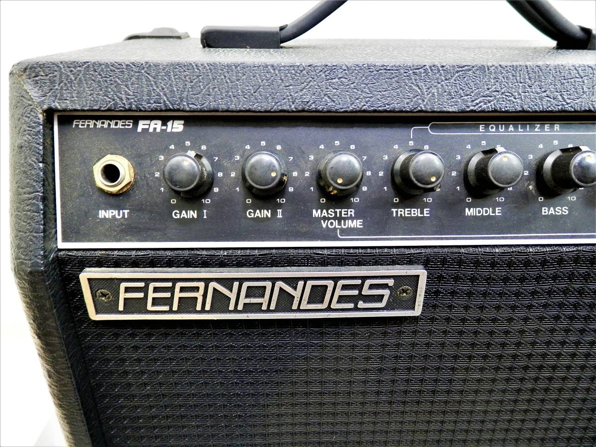 FERNANDES　FR-15　フェルナンデス アンプ　現状品　売り切り_画像2