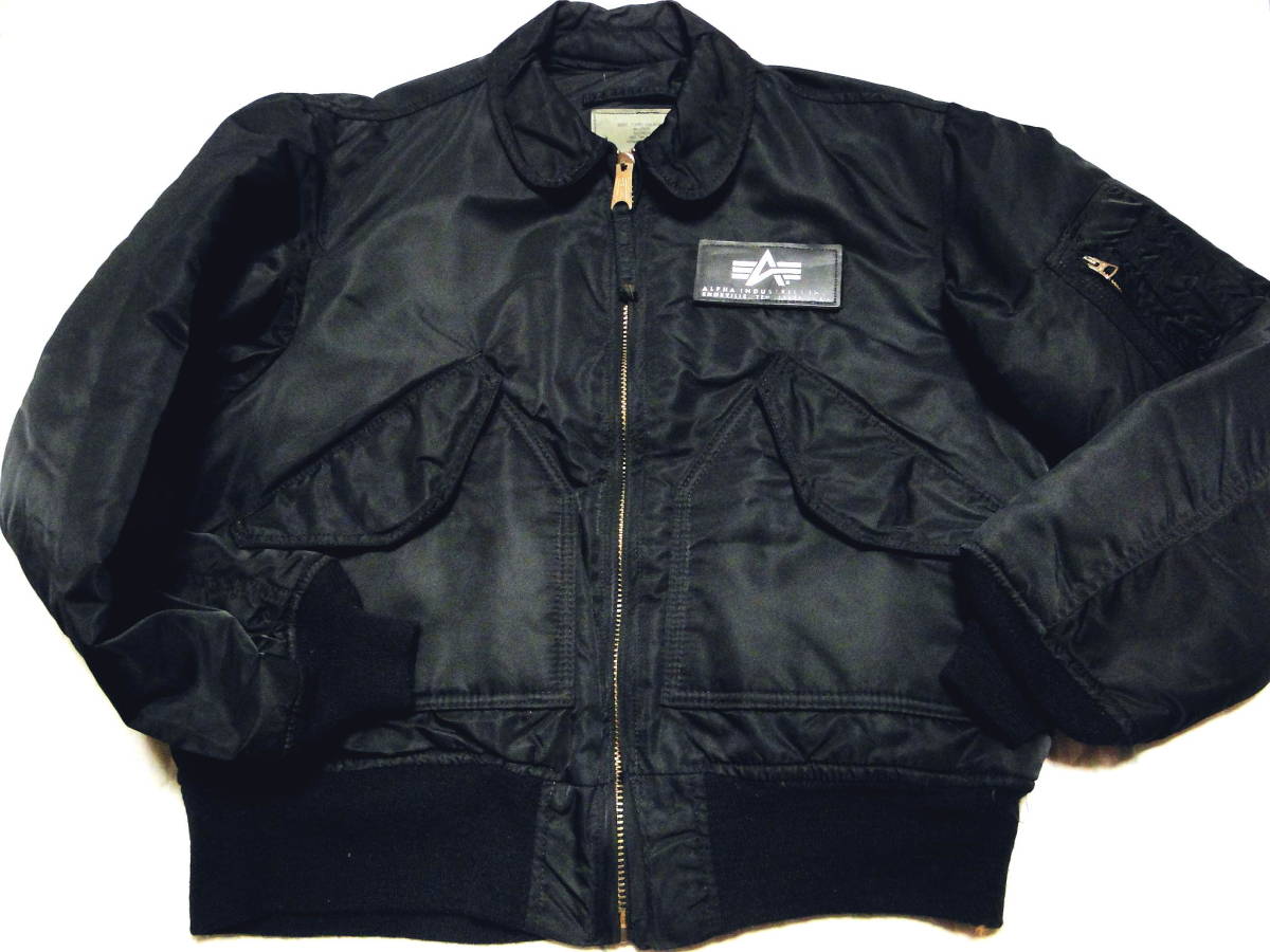 限定 90's アルファ ALPHA CWU-45/P Made in U.S.A. フライトジャケット Deadstock・送料込