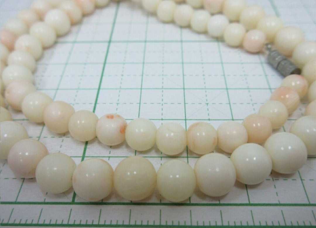 [TOP].. coral 27.4g necklace loose bracele netsuke c314.