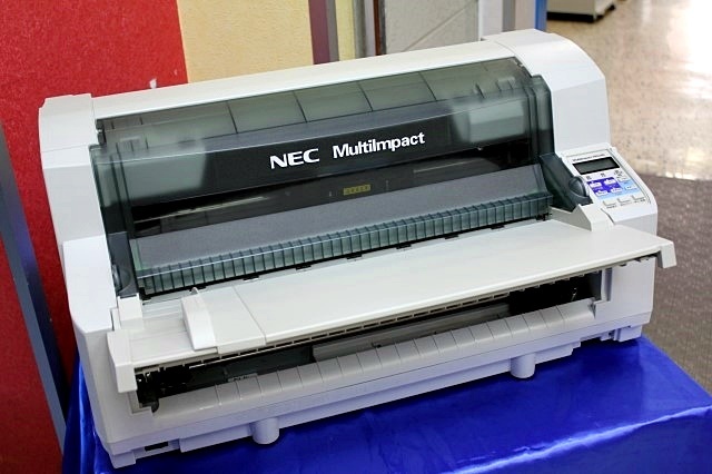 メーカー公式 NEC MultiImpact インパクトプリンター 700XE カラー印刷 24ドットプリントヘッド パラレル 水平型 136桁  オリジナル 8枚 PR-D700XE