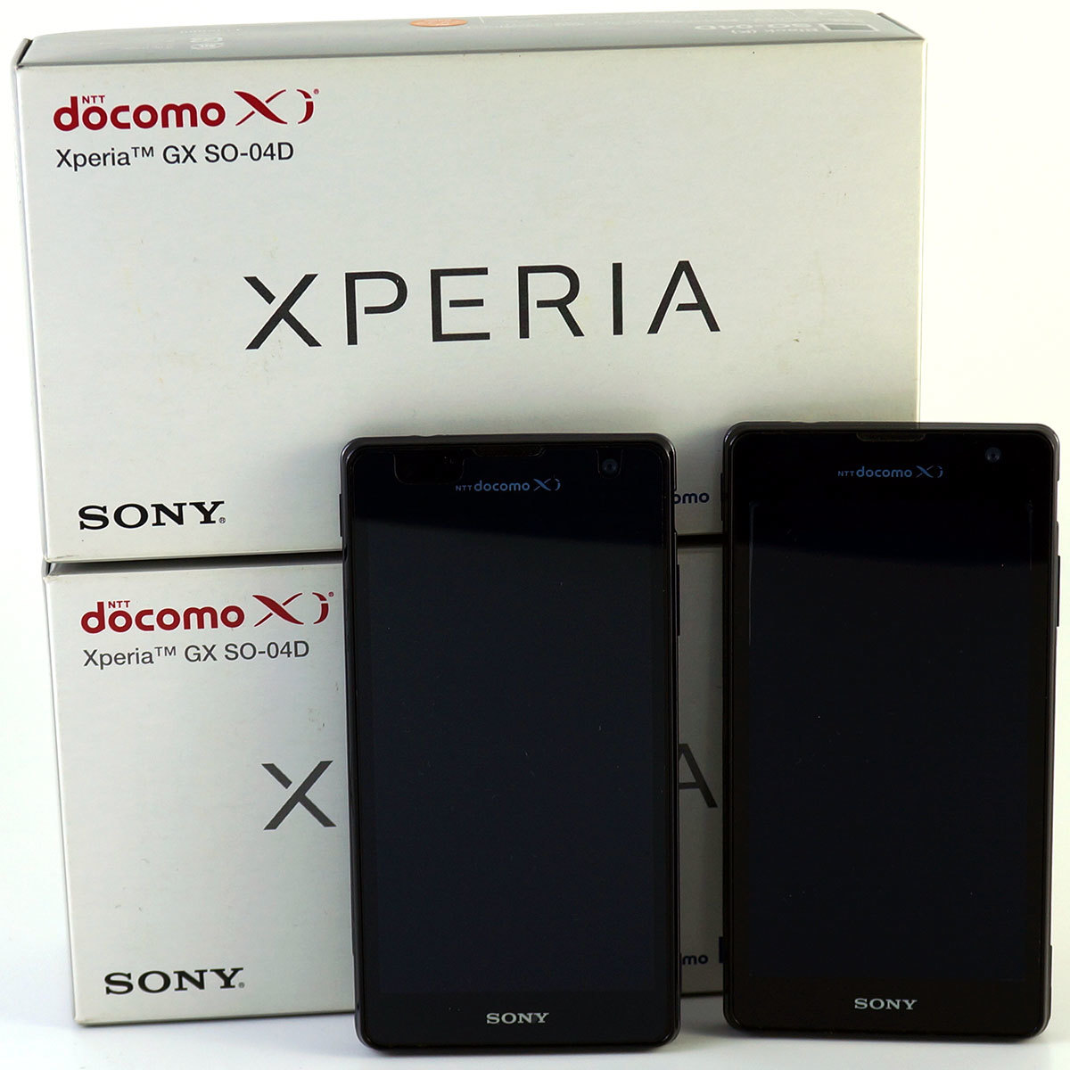 珍しい SIMロック解除済 新品&中古 ブラック GX Xperia SONY docomo