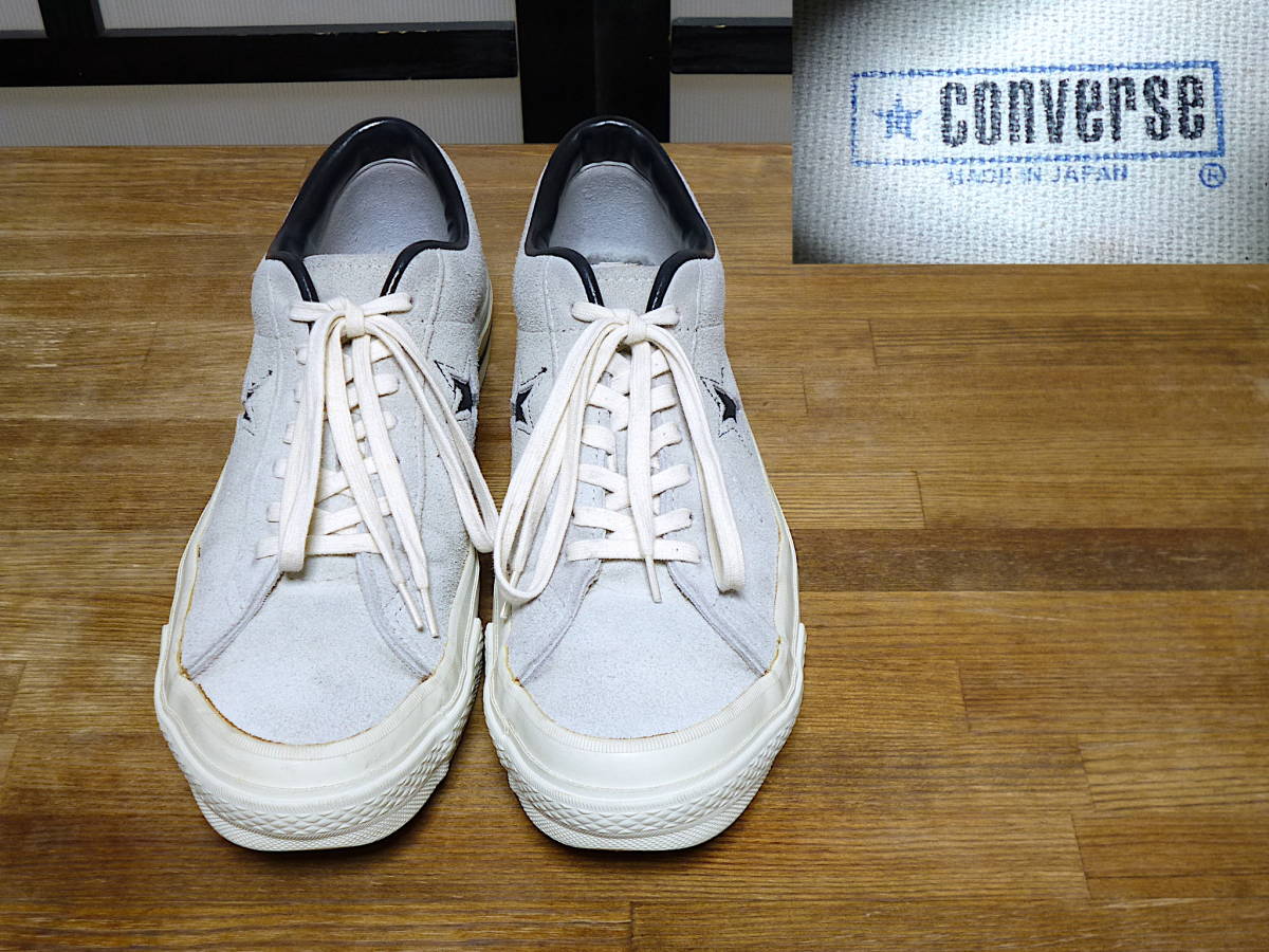 コンバース ワンスター スウェード 日本製 US 9 1/2 28CM / CONVERSE ONE STAR MADE IN JAPAN スエード スニーカー