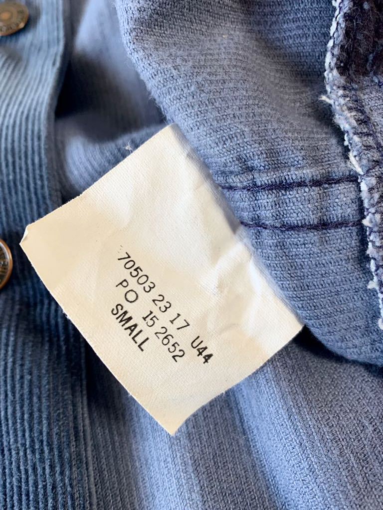 レア！ Levi's 70503 UK製 Sサイズ コーデュロイ トラッカージャケット 黒タブ ユーロリーバイス イギリス製 EURO ビンテージ Gジャン CORD_画像3