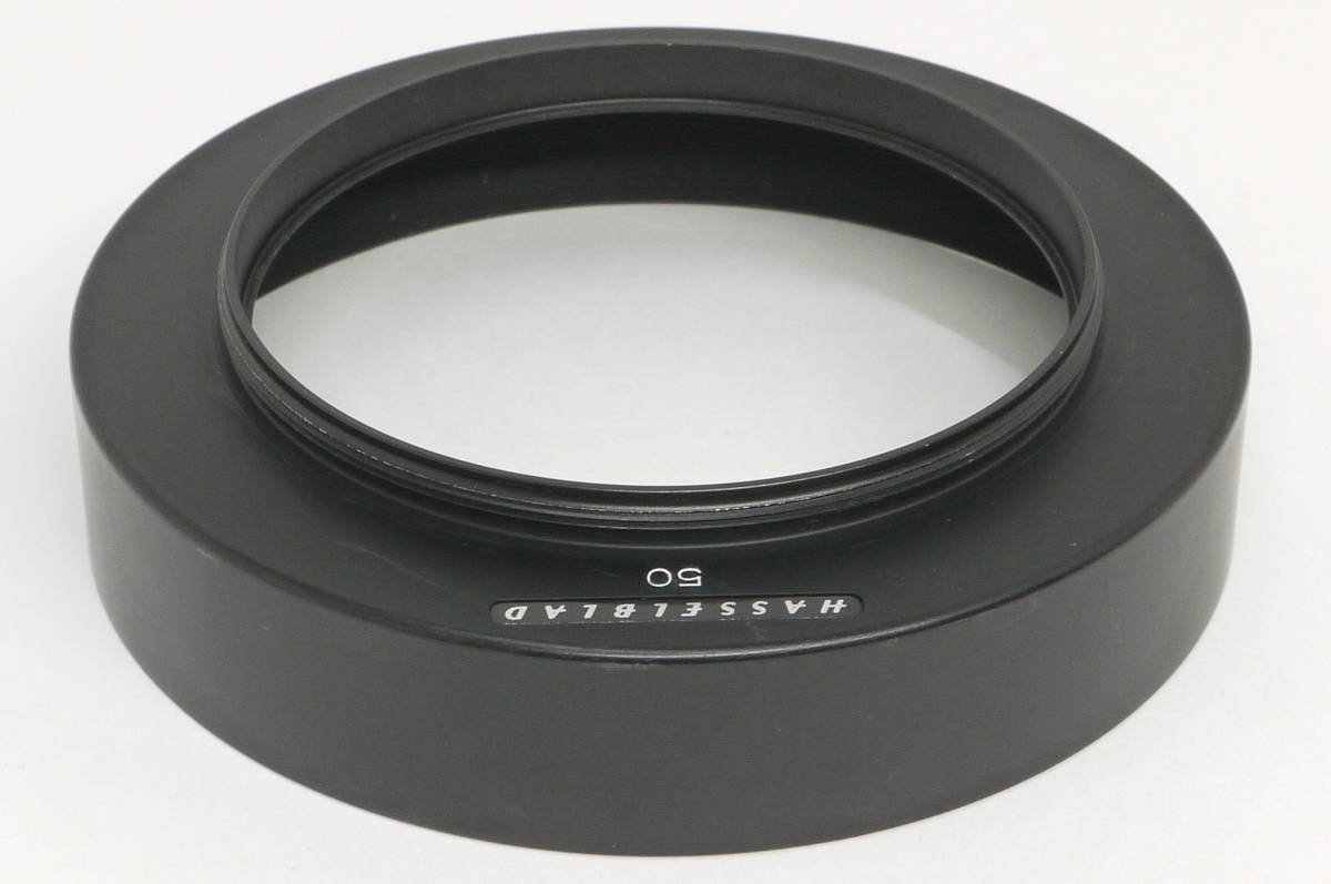 ハッセル C 50mm F4用メタルフード 艶消し 美品