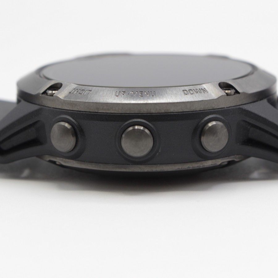 [ beautiful goods ]Garmin fenix 6 Pro Dual Power Slate Gray DLC/Black 010-02410-45 smart watch Garmin body 