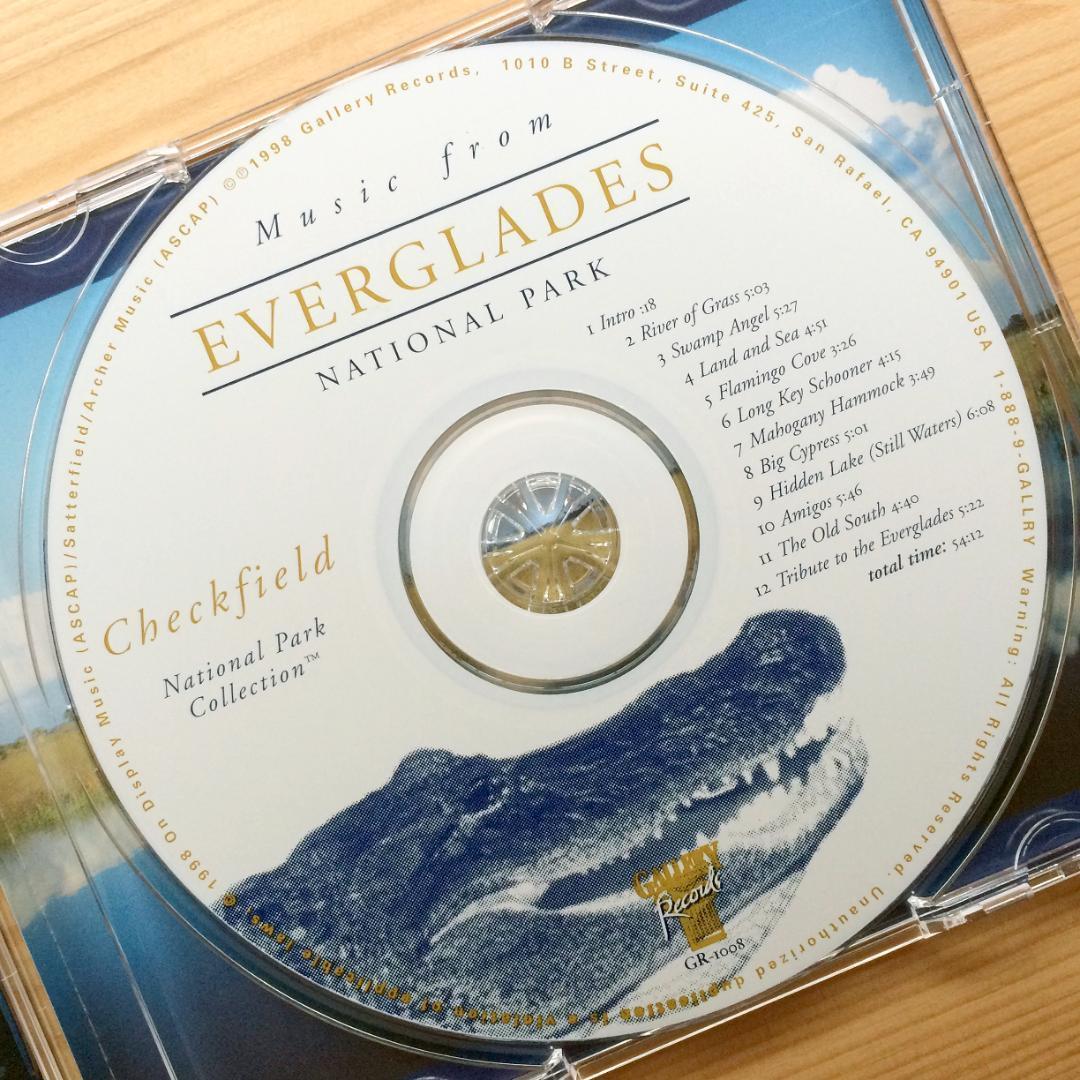 Checkfield Music From Everglades National Park 1998年 US盤 ニューエイジフォーク チェックフィールド Gallery Records GR-1008の画像5