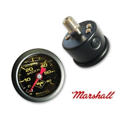 MARSHALL 新作揃え 60PSI オイルプレッシャーゲージ ショベル 定番から日本未入荷 ハーレー
