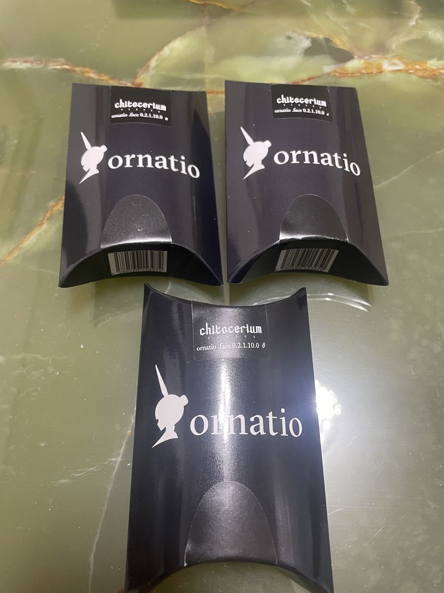 【新品未開封】ornatio .face 0.2.1.10.0 ε/η/θ 3種セット オンライン限定 chitocerium C-efer用 チトセリウム エフェル グッドスマイル