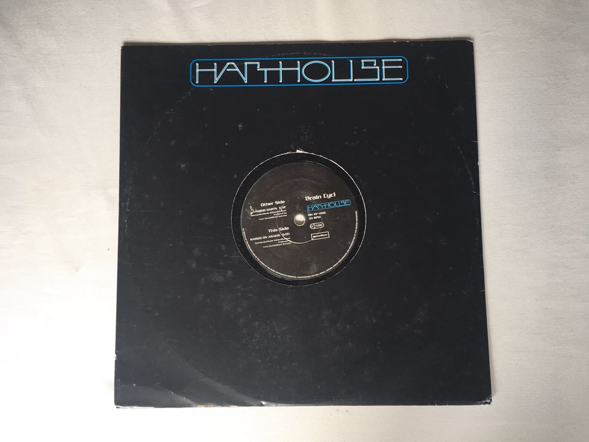 【10inch】Brain Cycl / Mind Darts, Raised On Arakis 10inchアナログ HARTHOUSE HH10-006 94年ドイツ盤,エレクトロの画像1