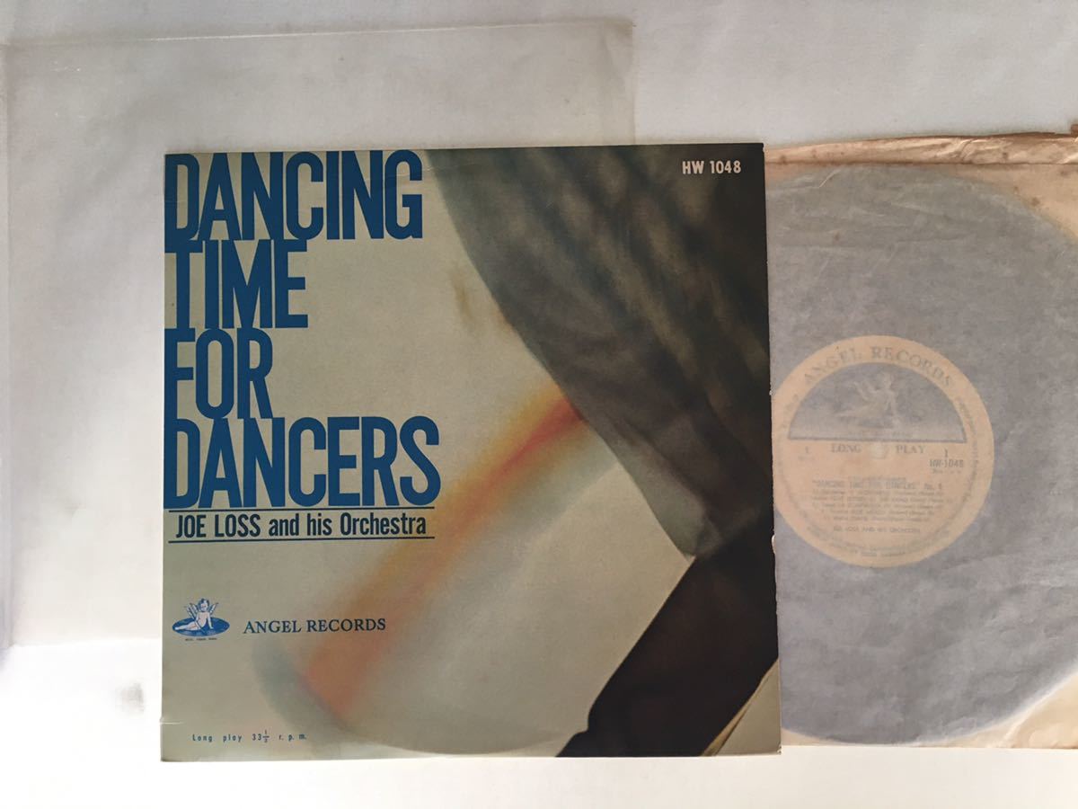 【ペラジャケ10inch】ジョー・ロス楽団 Joe Loss and his Orchestra / Dancing Time For Dancers LP第4集 東京芝浦電気 HW1048_画像1