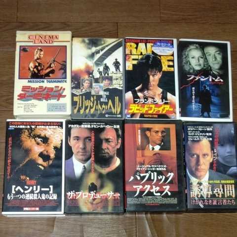  not yet DVD.. Western films 16 pcs set title super mission ta-mine-to Bridge tu hell Madonna inter b- Night I z other rental have VHS