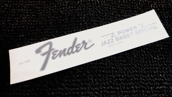 ★説明書&保証付き！◆Fender Japan 稀少モデル！Jazz Bass／PJBSP◆モダン ロゴ デカール ベース JB 補修/リペア◇オリジナル フェンダー_画像1