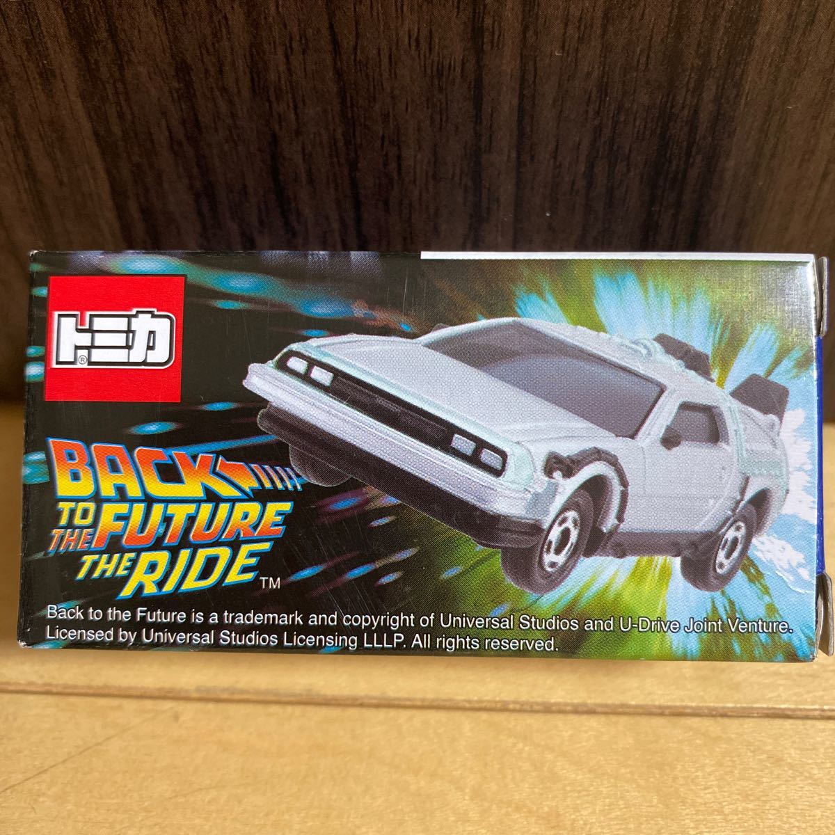 BACK TO THA FUTURE デロリアン　超希少ＵＳＪ限定トミカ絶版品